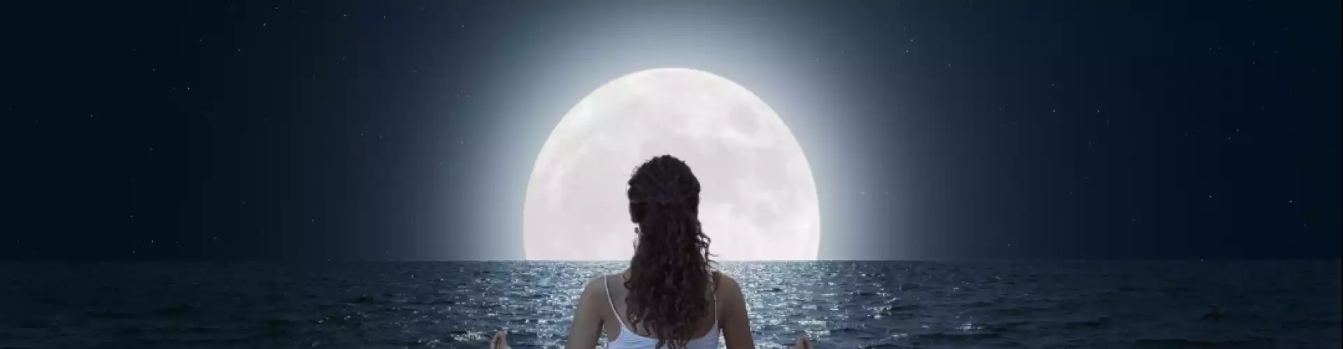 Sanación energética de luna llena con meditación guiada