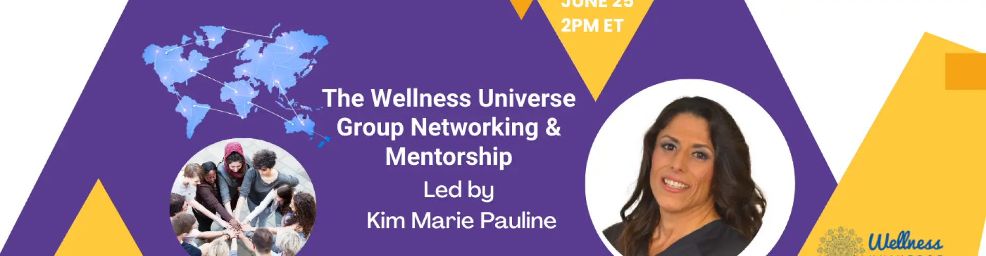 Jaringan dan Bimbingan Grup WU dengan Kim Marie Pauline - Online Class by The Wellness Universe